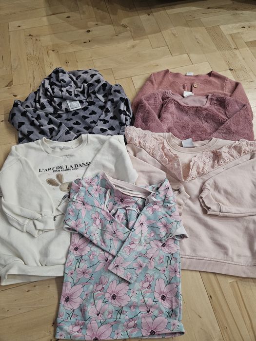 Zestaw bluz zara next mała mi