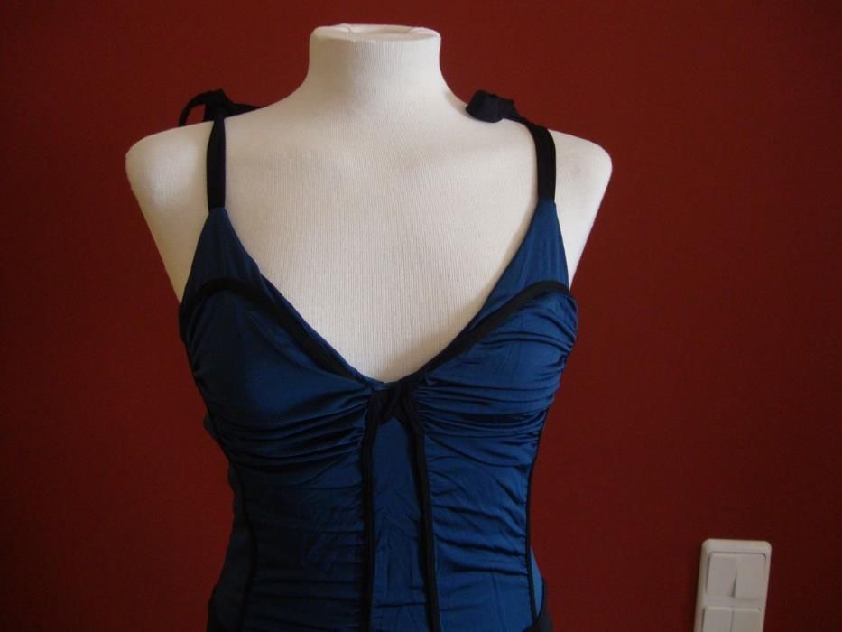 Vestido azul Rossodisera, NOVO