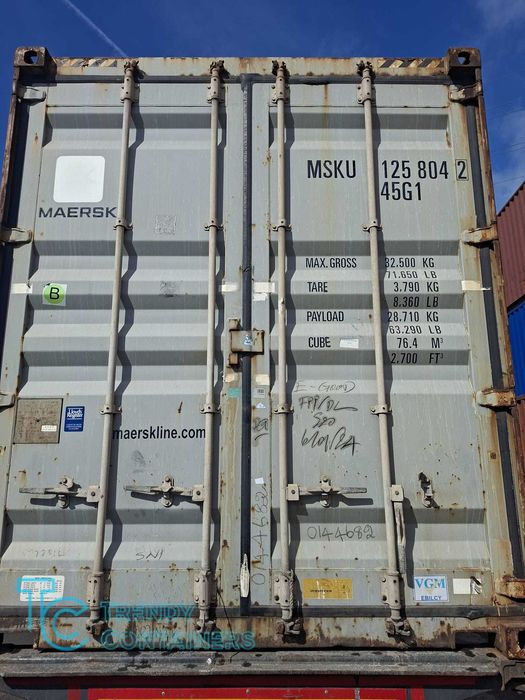Contentores Maritimos 40 HC - 12 metros Altura Extra
