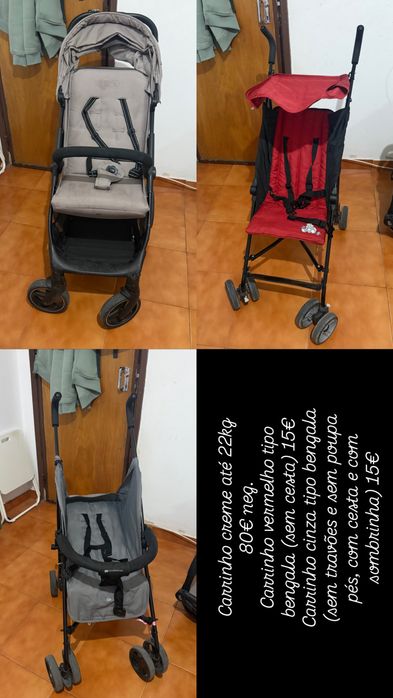 Carrinhos de bebe - varios