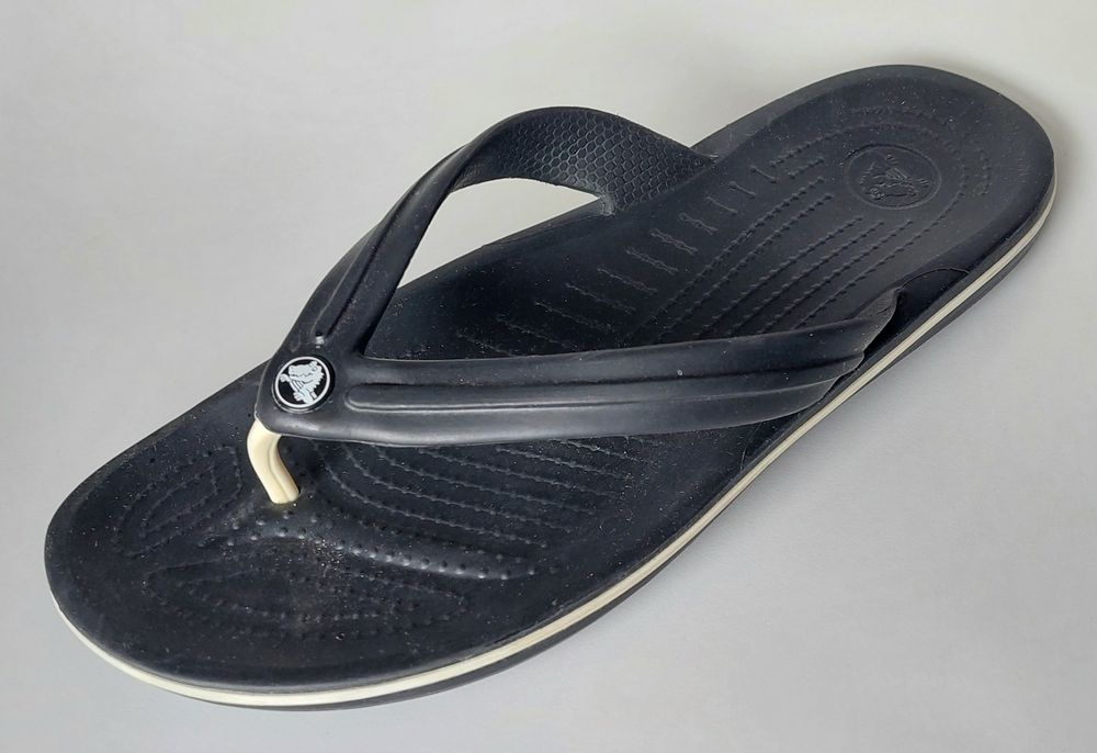 Buty japonki Crocs Crocband Flip black roz.45/46