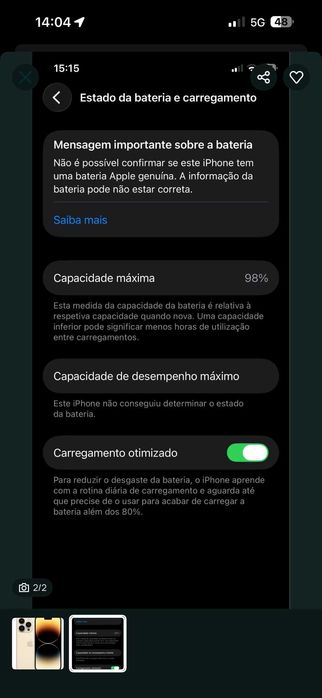 Iphone 12 Pro dourado 128GB