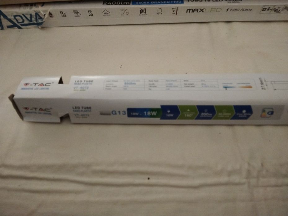 Lâmpada V-TAC VT-6072 G13 18W 60CM