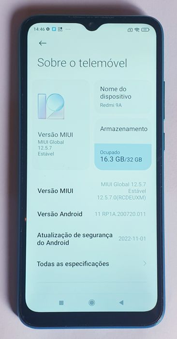 Telemóvel smartfone android xiaomi redmi 9a