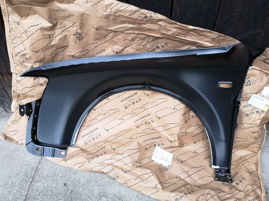 Oryginalny błotnik prawy, zderzak audi a4 b6 avant