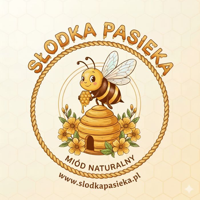 Miód z własnej pasieki słoiki