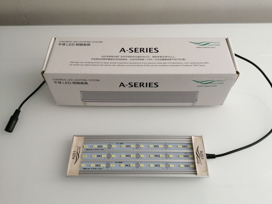 Iluminação Led para aquários de 20 a 60 cm