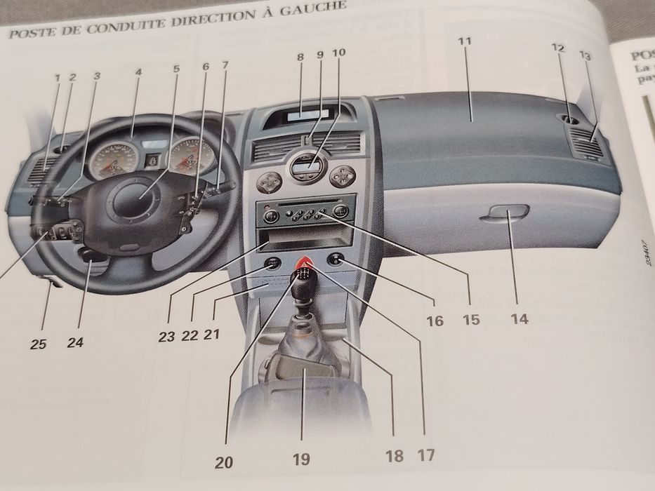 Renault Megane II 2 Instrukcja Obsługi Książka 2004