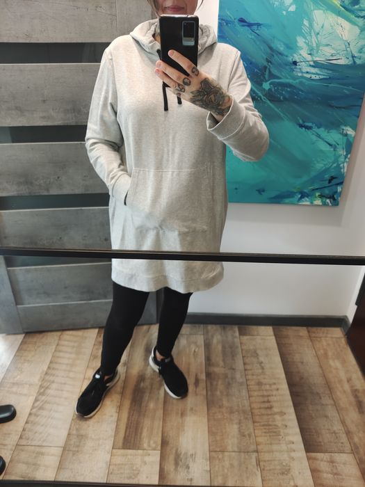 Bluza dresowa sukienka XL
