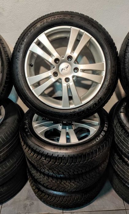 4 Jantes BMW + 4 Pneus 195/55R16