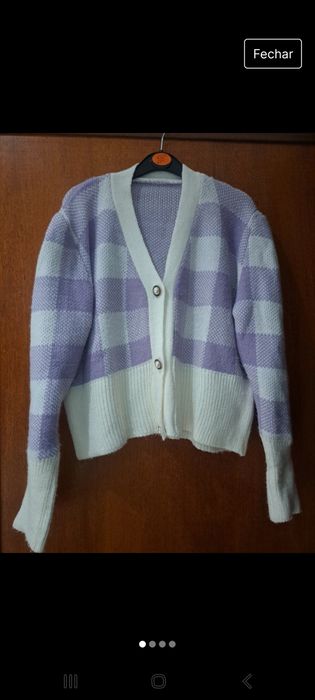 Casaco de  malha