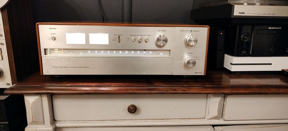 Amplituner DENON GR-555. Vintage