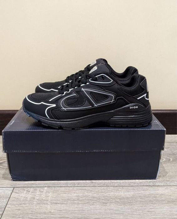 Кросівки Christian Dior b30 BLACK / чорні крістіан діор b30 нові 41