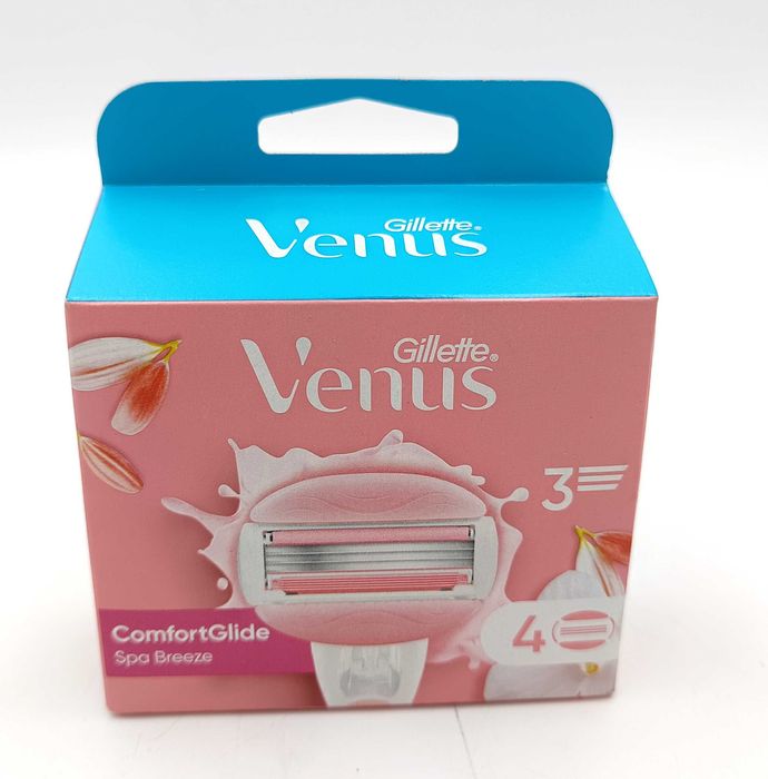 Wkłady do maszynki Gillette Venus Comfortglide Spa Breeze, 4 Wkłady