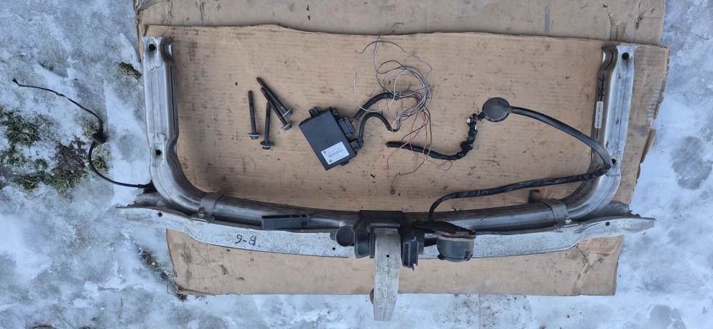 Hak holowniczy odpinany komplet alko audi a4 b6 moduł wysyłka