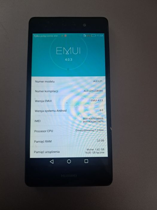 Telefon Huawei  ale-l21