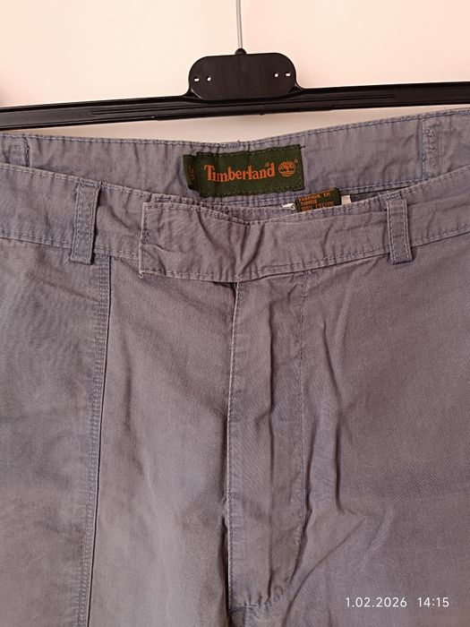 Szare spodenki męskie Timberland r 38 L