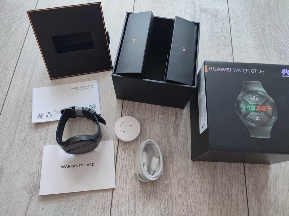 Zegarek Smartwatch HUAWEI Watch GT 2e Czarny zdrowie