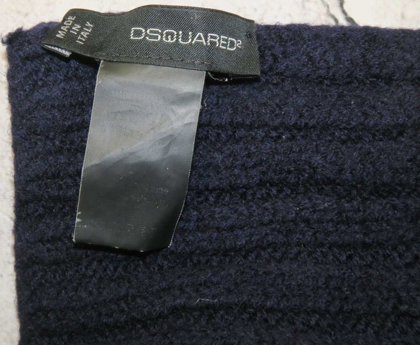 Dsquared2 szal wełniany ciepły