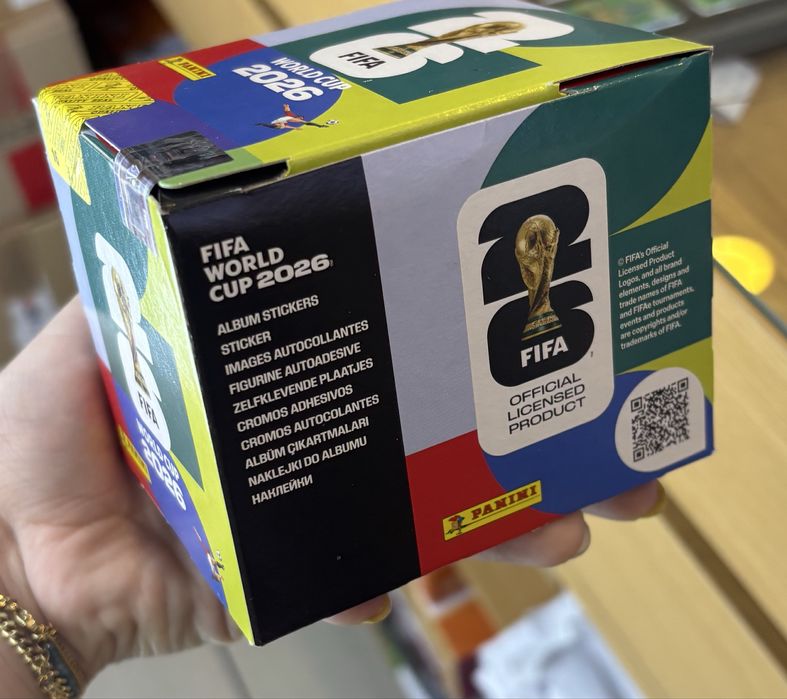 Caixa de Cromos do Mundial 2026