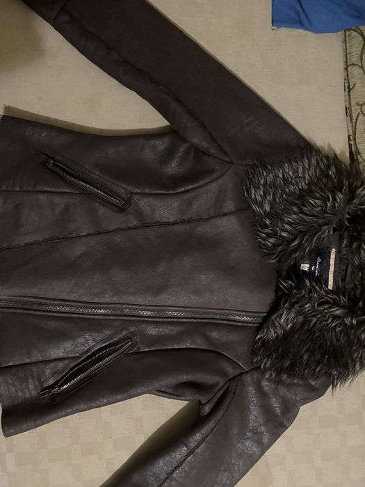 Косуха y2k з хутром