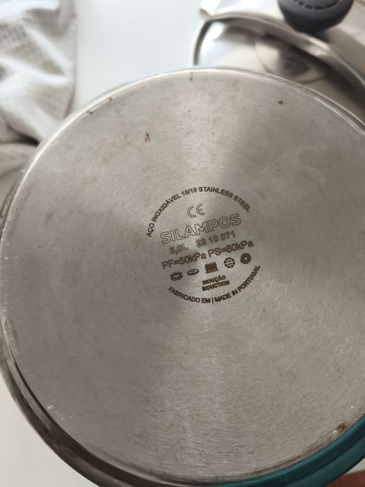 Panela pressão silampos 6 litros apta para indução