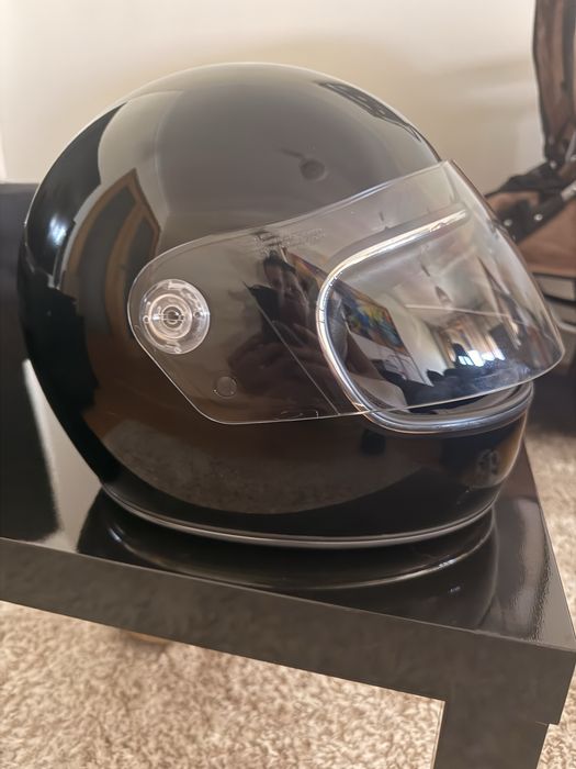 Capacete moto cafe racer