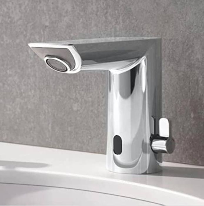 Змішувач інфрачервоний для раковини Grohe Bau Cosmopolitan E 36453000 електронний, хром