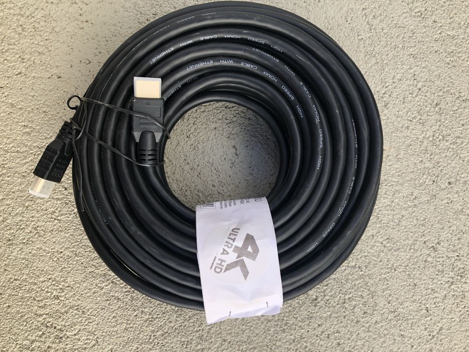 Cabo hdmi 4k novo 20m