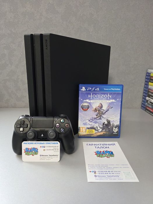 Sony Playstation 4 Pro Ps4 Ps HDD 1024GB 1TB 12М Гарантія Магазин