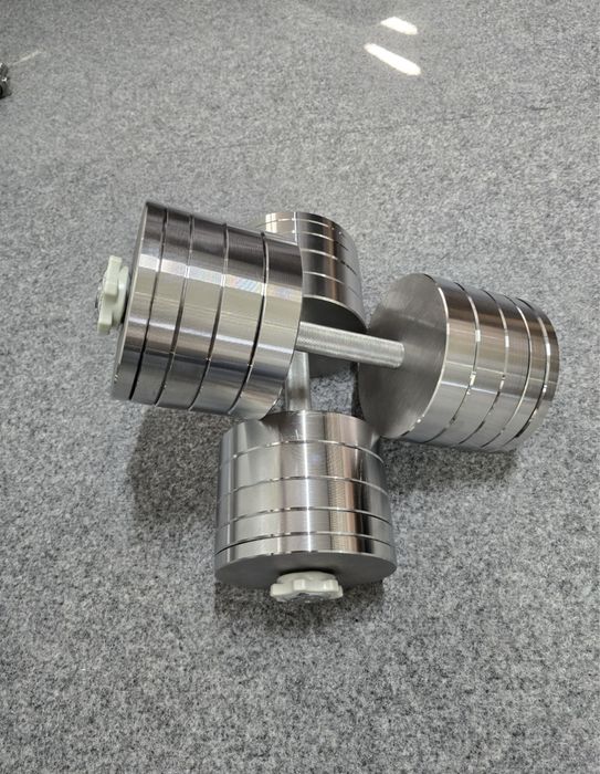 Гантелі розбірні металеві сталеві 8 до 100 кг 1/2шт 20 30 40 гантели