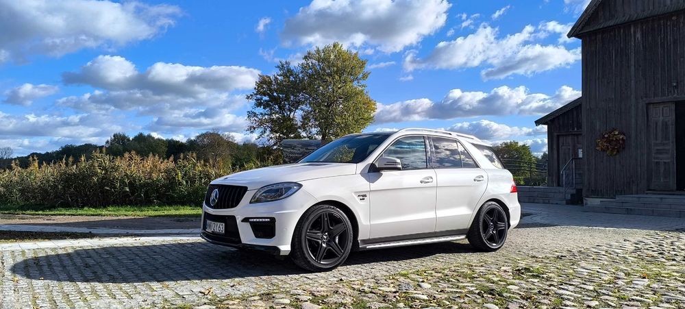 Auto do ślubu i nie tylko Mercedes ML 63 AMG