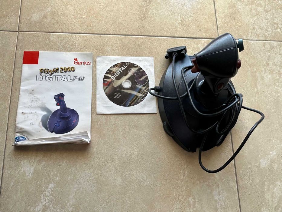 Genius Joystick FLIGHT 2000-F23 totalmente funcional