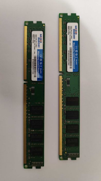 Модуль пам'яті для комп'ютера DDR3L 8GB 1600 MHz Golden Memory