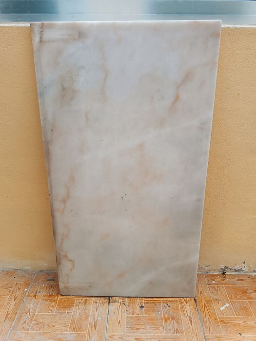 Pedra mármore como nova