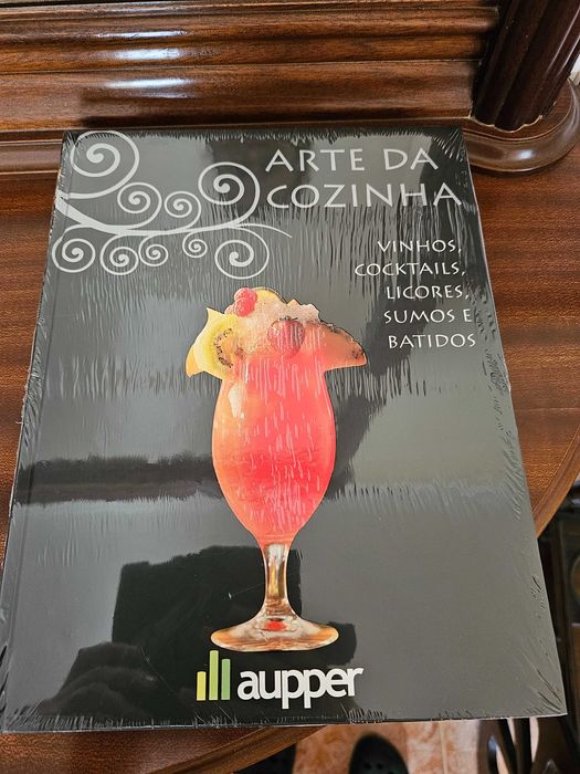 Coleção de 9 livros e DVD Arte da cozinha novos