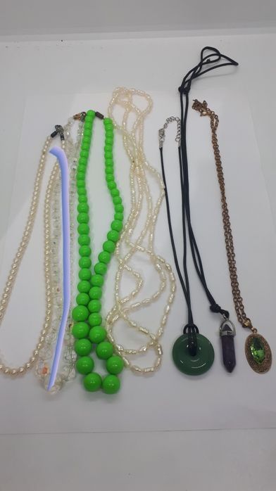 Винтажные бусы,браслет.