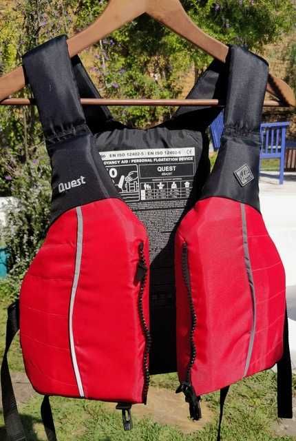 Remo Wener Nantahala em carbono e coletes salva vidas para barco/canoa