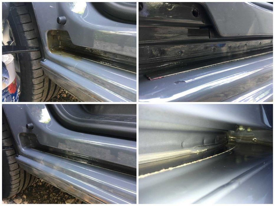 Накладка (сабля) под ролик сдвижной двери на VW CADDY, T4, T5, T6