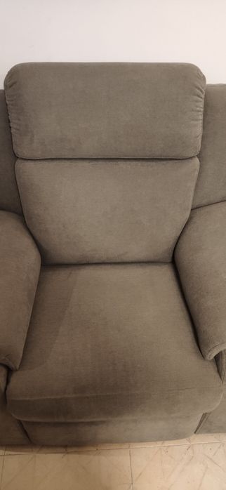 Sofá poltrona 1 lugar cinzento