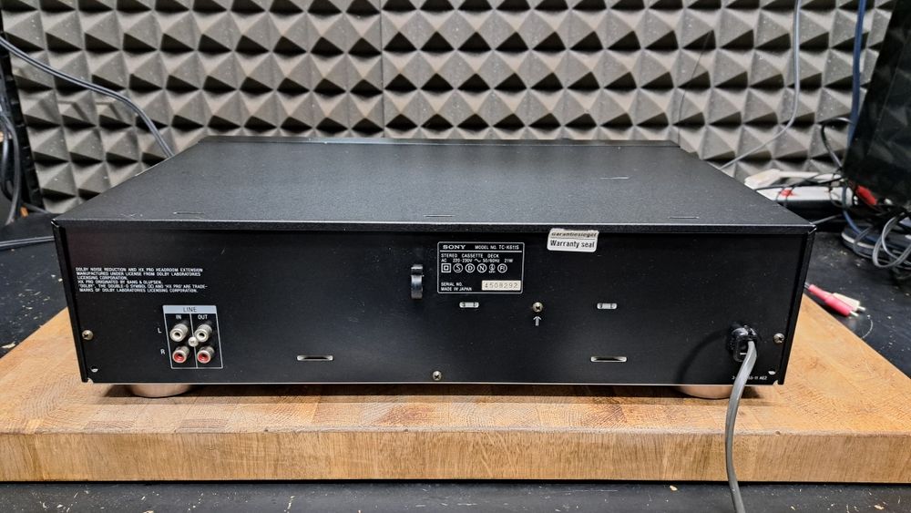 Deck Sony TC-K611S 3head