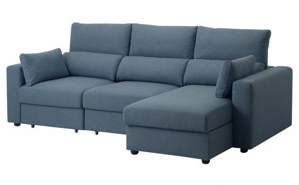 Sofá ESKILSTUNA chaise long azul
