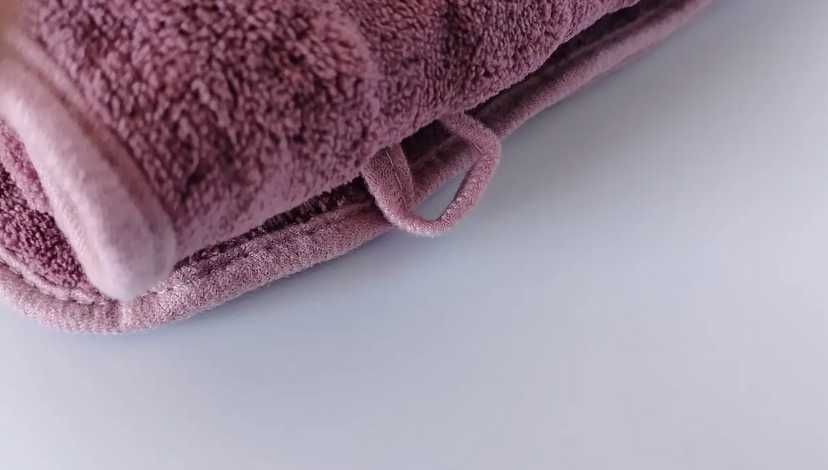 Рушник для бані та сауни з мікрофібри  90 на 170 см з петелькою якість