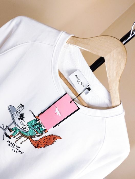 MAISON KITSUNE толстовка світшот бавовняний унісекс