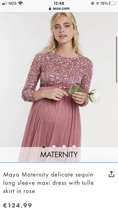 Vestido maternidade - gravida