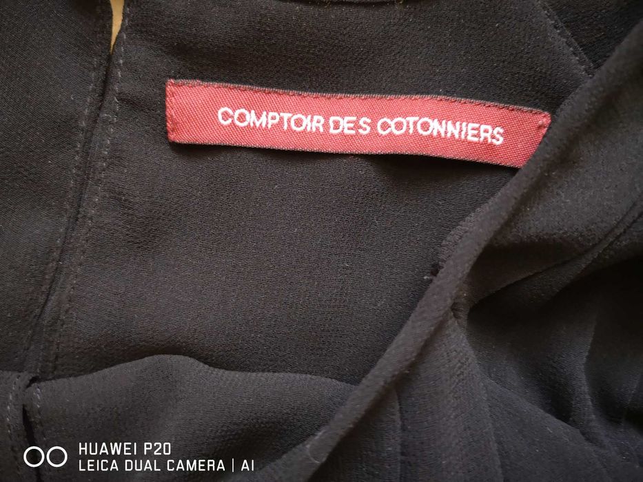 сукня вечірня Comptoir Des Cotonniers чорна розмір 34 (XS)