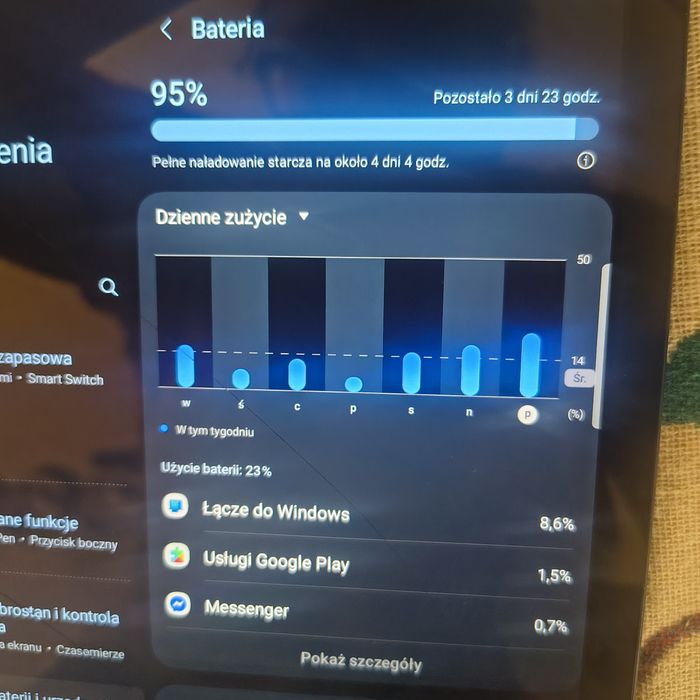 Samsung Galaxy tab s6 lite z etui i s penem