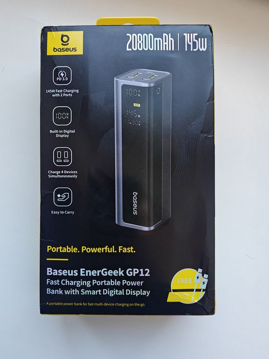 Повербанк Baseus 145W 20800mah