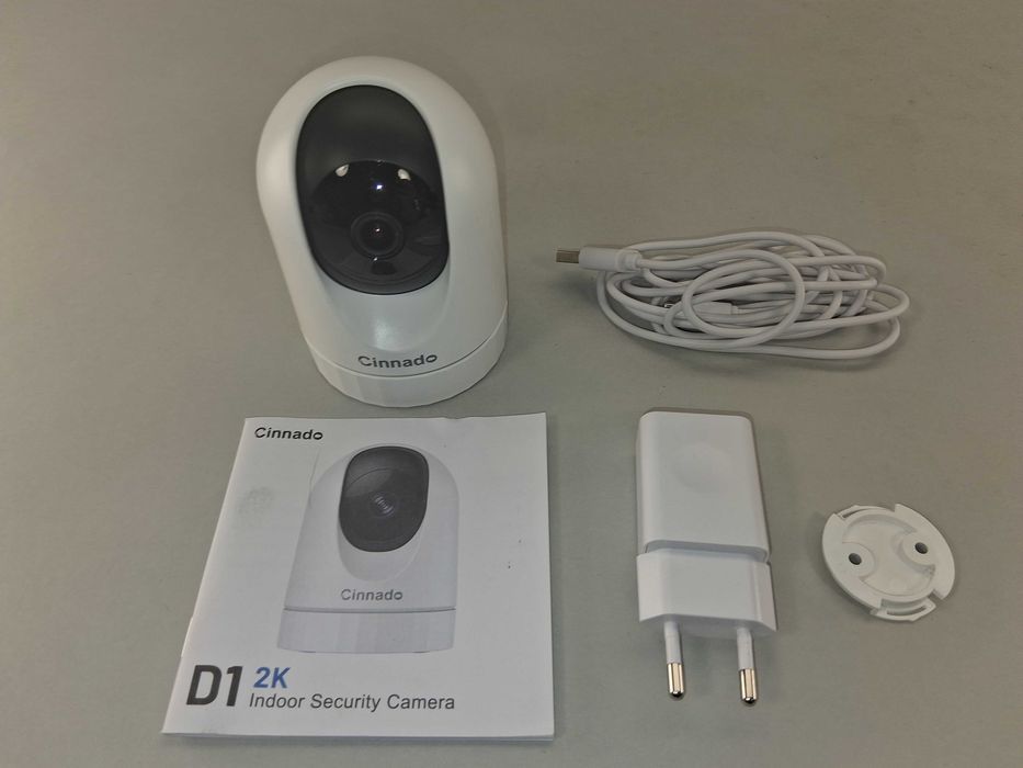 N129 Kamera IP WiFi Cinnado D1 2K Obrotowa Monitoring Niania Dom