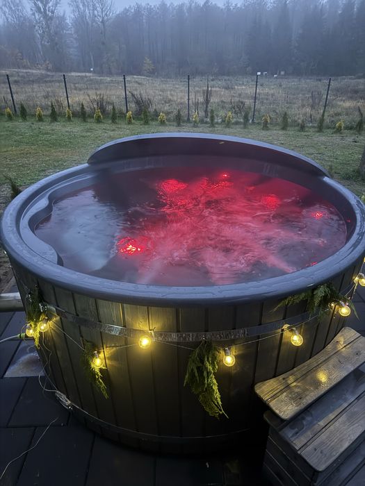 Fuleda Domek całoroczny Fuledzianka MAZURY jacuzzi bania sauna